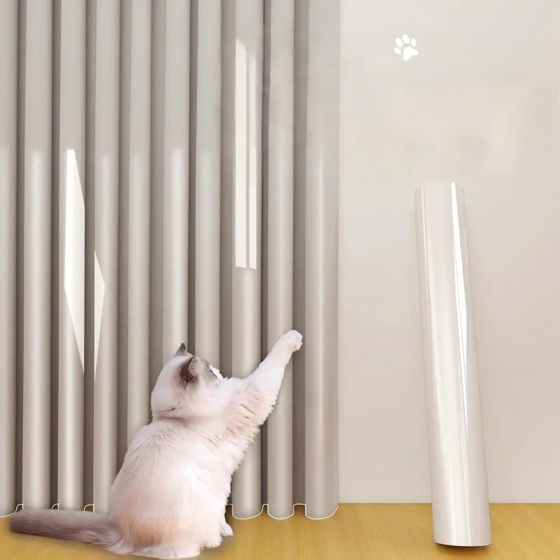 "Protector de Muebles Invisible para Gatos".